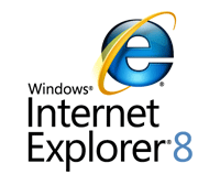 logo de ie8