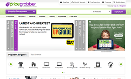 Pricegrabber sites like eBay