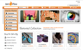 Artfire sites like eBay