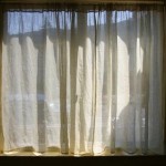 Blinds or curtains to block out sun light
