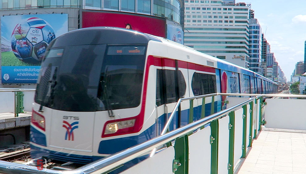 BTS (skytrain) in Bangkok