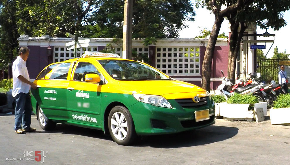 Meter Taxi in Thailand