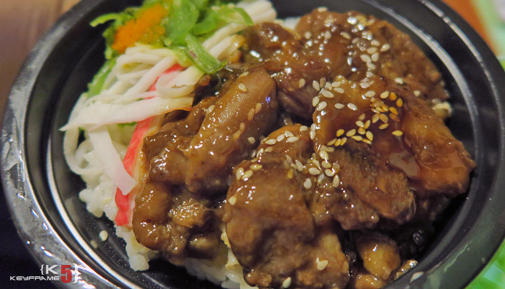 ฿49 THB - Pork on rice