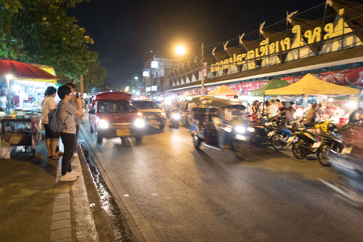 Saturday Night Market at Wua Lai Road, Chiang Mai