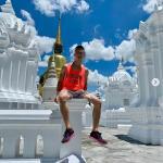 Tourists Take Improper Photos in Graveyard, Chiang Mai, Thailand