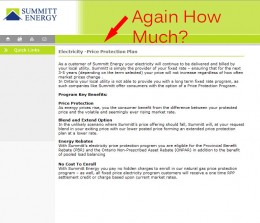 Summitt Energy Electricity Page 2007-2008 - No gas and electricity prices