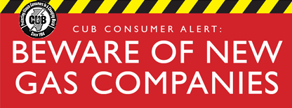 Citizens Utility Board (CUB) issued a consumer alert warning